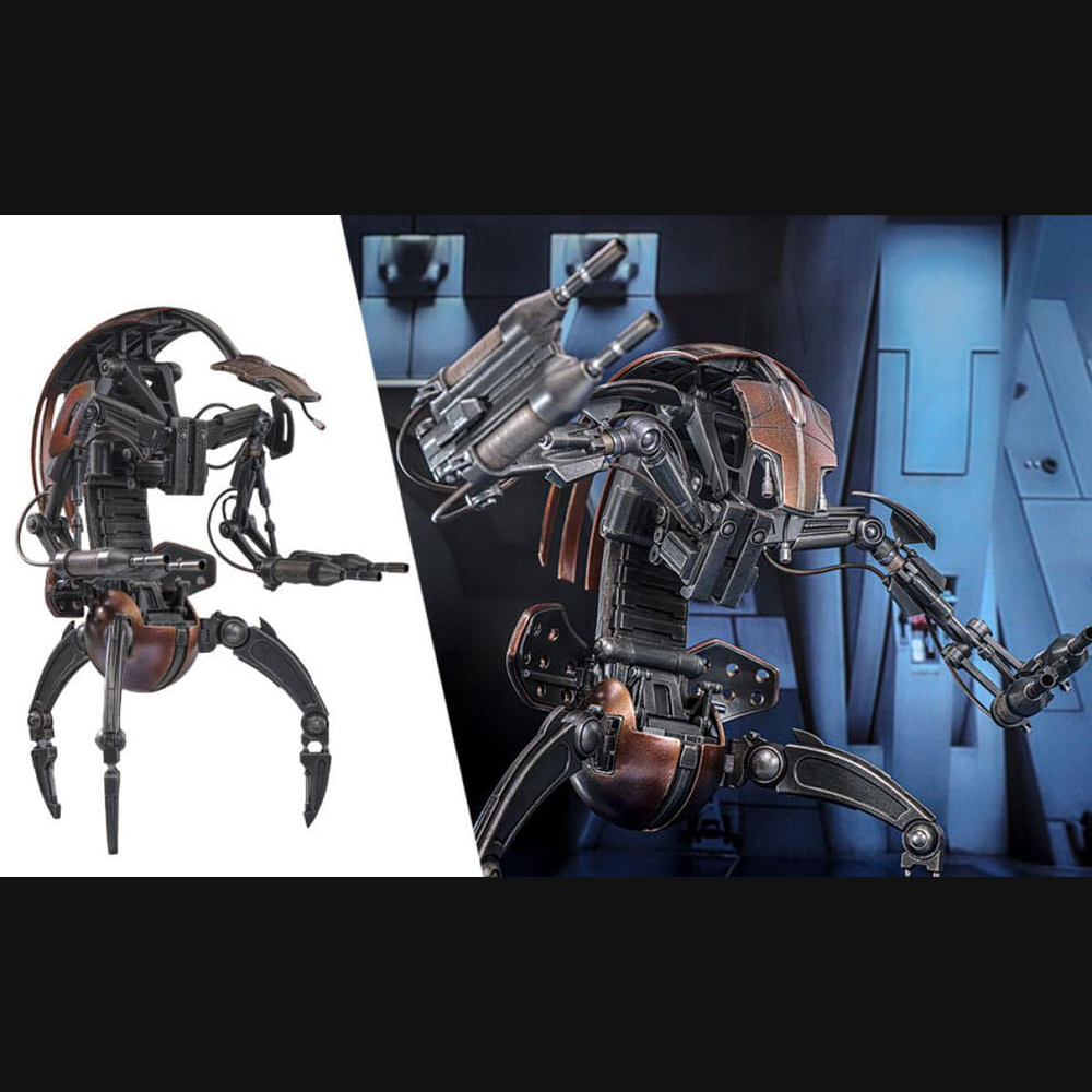 Hot Toys Star Wars: Episode I - Droideka Masterpiece 1/6 Actionfigur
