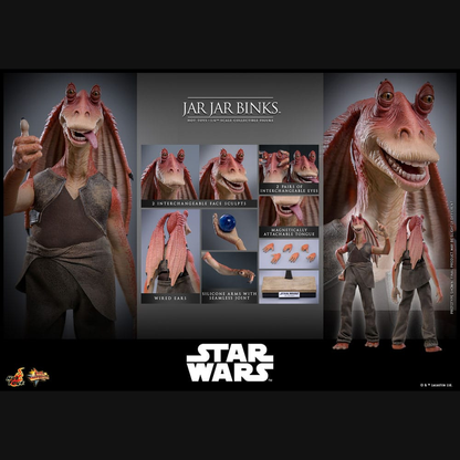 Hot Toys Star Wars: Episode I - Jar Jar Binks Masterpiece 1/6 Actionfigur
