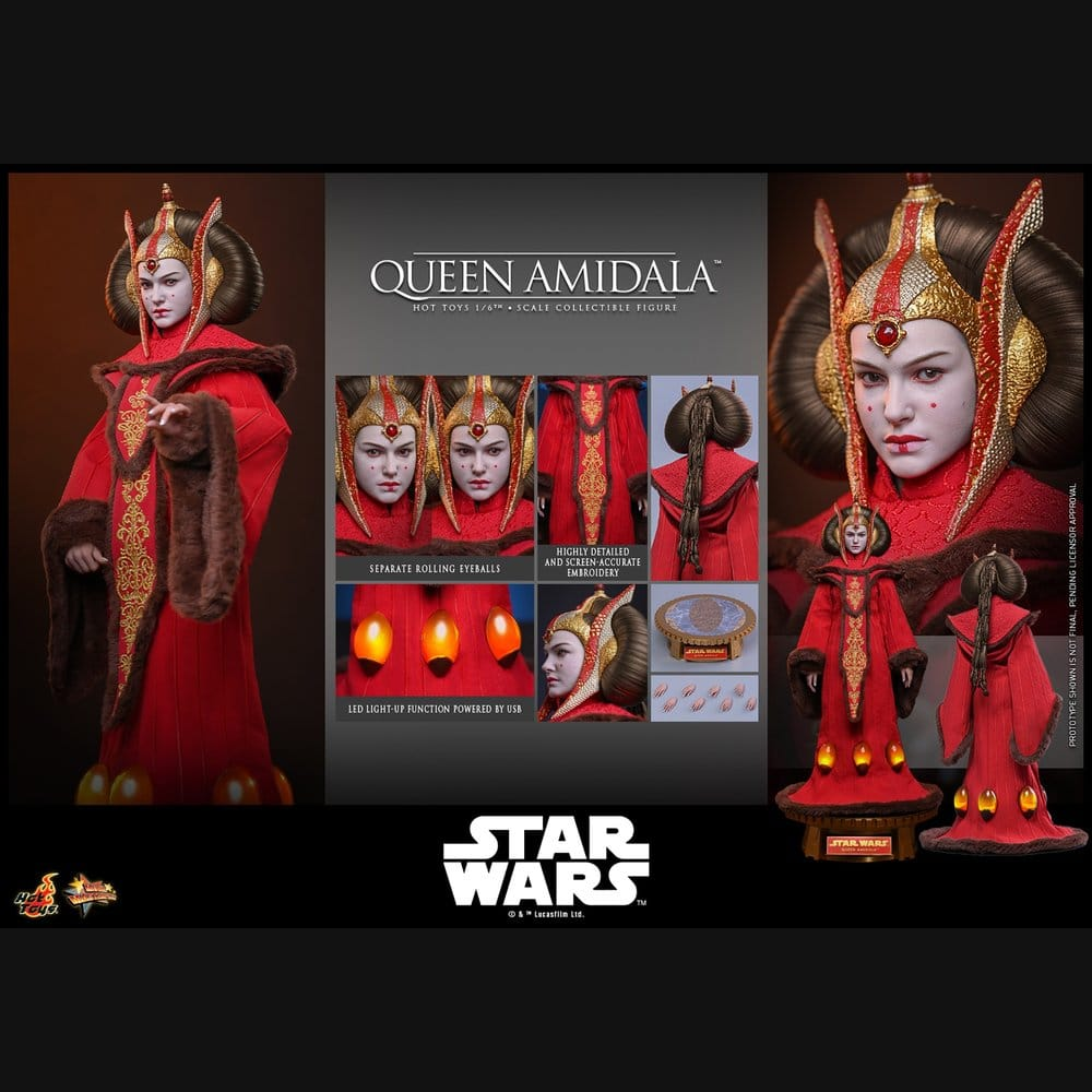 Hot Toys Star Wars: Episode I - Queen Amidala Masterpiece 1/6 Actionfigur