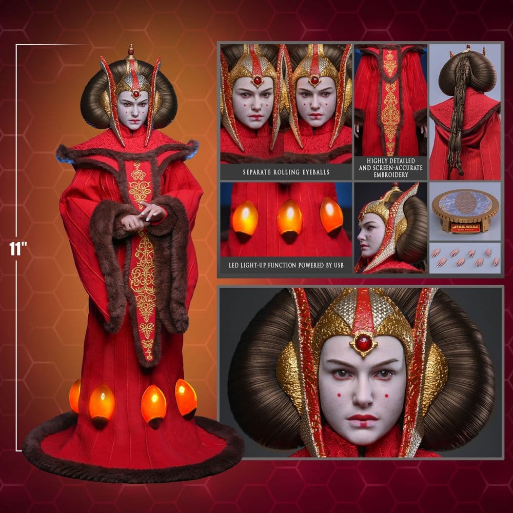 Hot Toys Star Wars: Episode I - Queen Amidala Masterpiece 1/6 Actionfigur