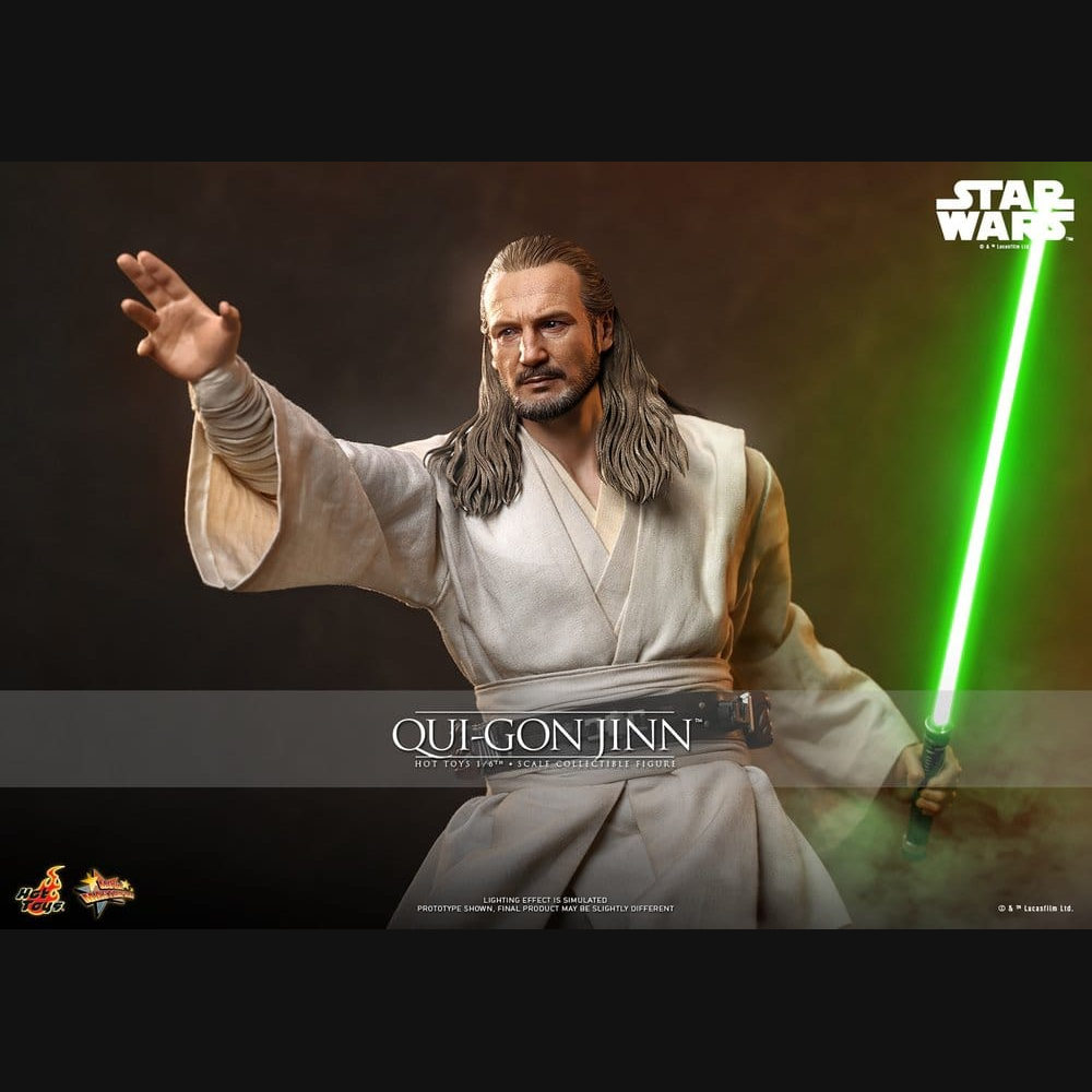 Hot Toys Star Wars: Episode I - Qui-Gon Jinn Masterpiece 1/6 Actionfigur