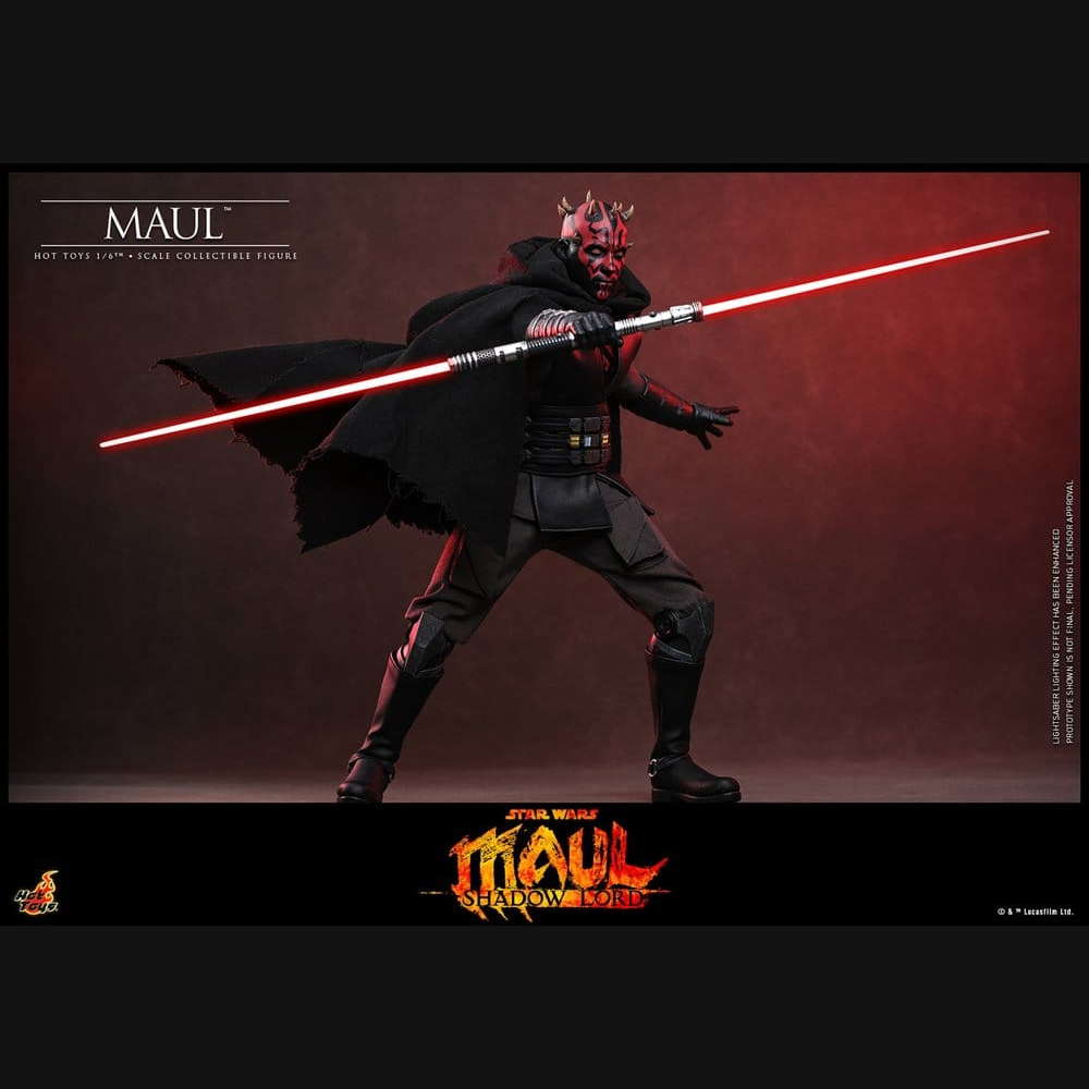 Hot Toys Star Wars: Maul Shadow Lord - Maul Masterpiece 1/6 Actionfigur