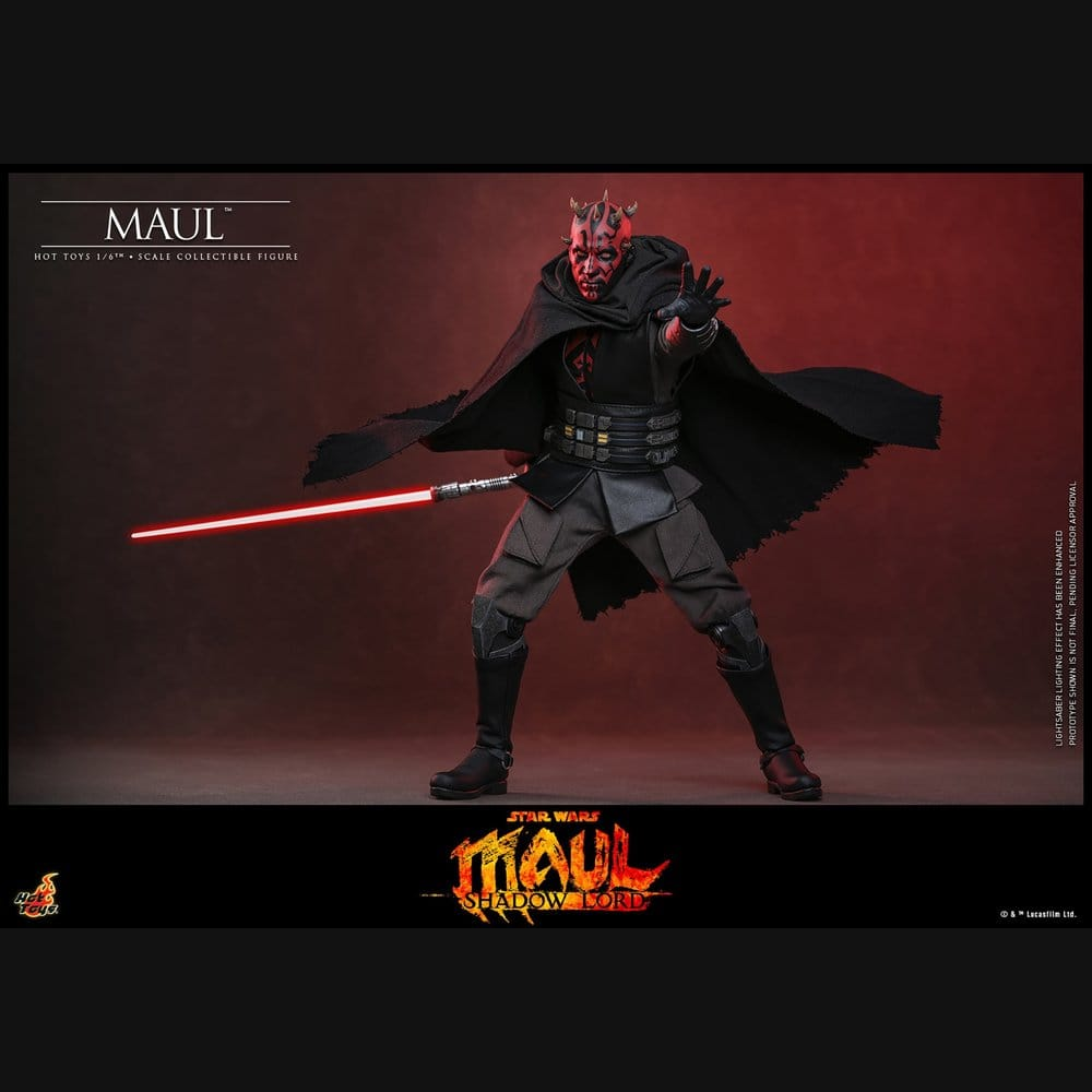 Hot Toys Star Wars: Maul Shadow Lord - Maul Masterpiece 1/6 Actionfigur