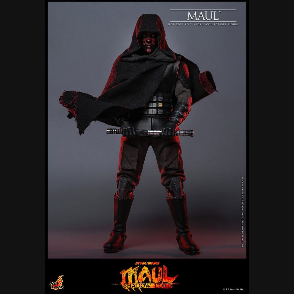 Hot Toys Star Wars: Maul Shadow Lord - Maul Masterpiece 1/6 Actionfigur
