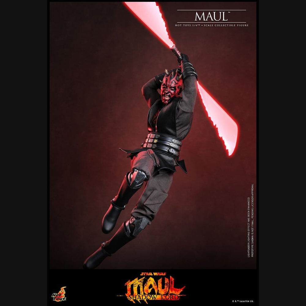 Hot Toys Star Wars: Maul Shadow Lord - Maul Masterpiece 1/6 Actionfigur