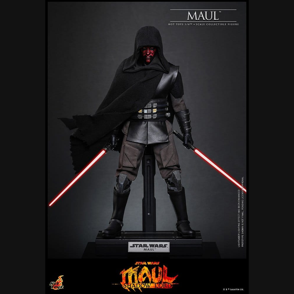 Hot Toys Star Wars: Maul Shadow Lord - Maul Masterpiece 1/6 Actionfigur