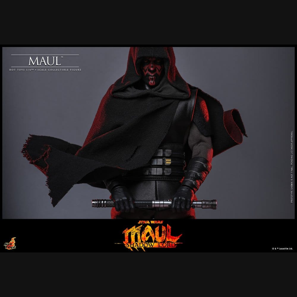 Hot Toys Star Wars: Maul Shadow Lord - Maul Masterpiece 1/6 Actionfigur