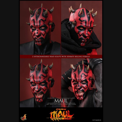 Hot Toys Star Wars: Maul Shadow Lord - Maul Masterpiece 1/6 Actionfigur
