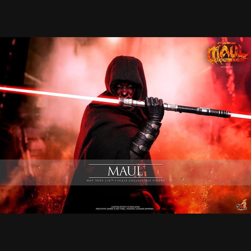 Hot Toys Star Wars: Maul Shadow Lord - Maul Masterpiece 1/6 Actionfigur