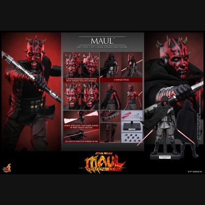 Hot Toys Star Wars: Maul Shadow Lord - Maul Masterpiece 1/6 Actionfigur