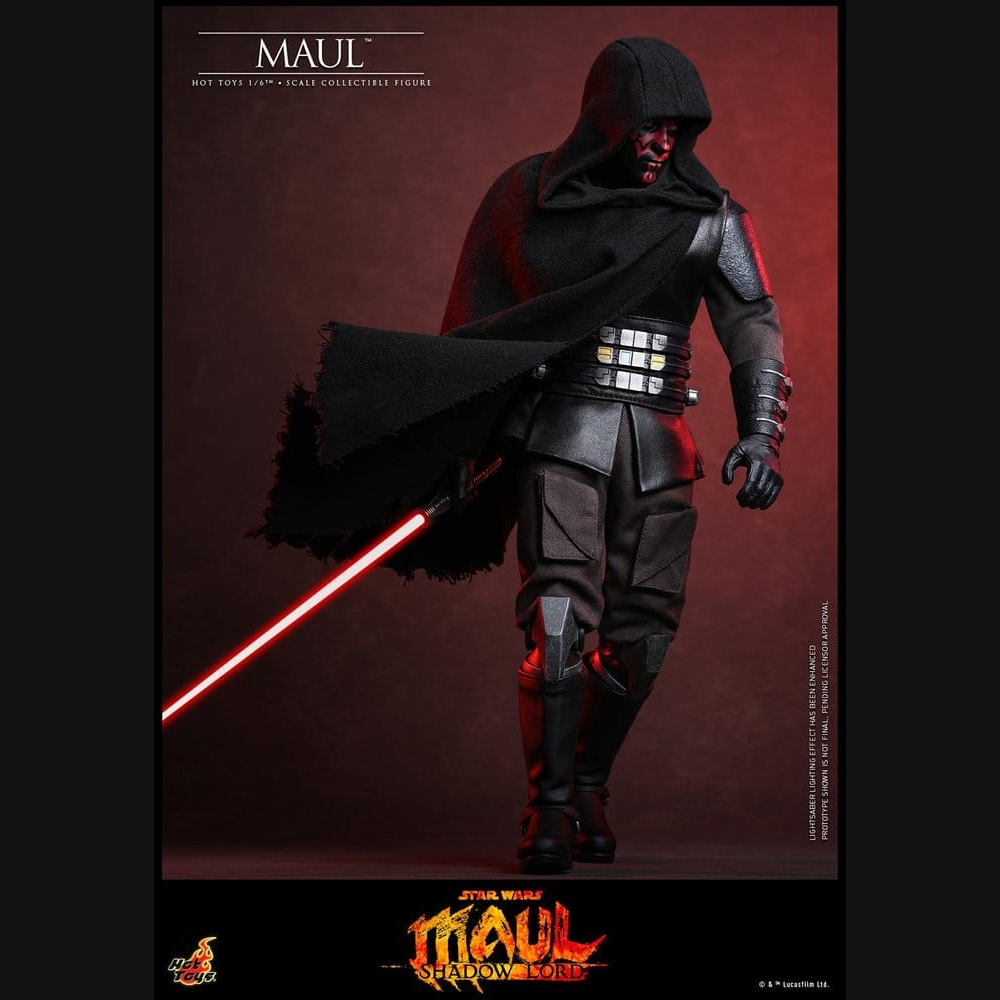 Hot Toys Star Wars: Maul Shadow Lord - Maul Masterpiece 1/6 Actionfigur