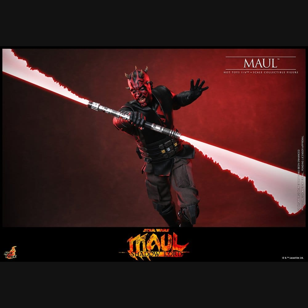 Hot Toys Star Wars: Maul Shadow Lord - Maul Masterpiece 1/6 Actionfigur