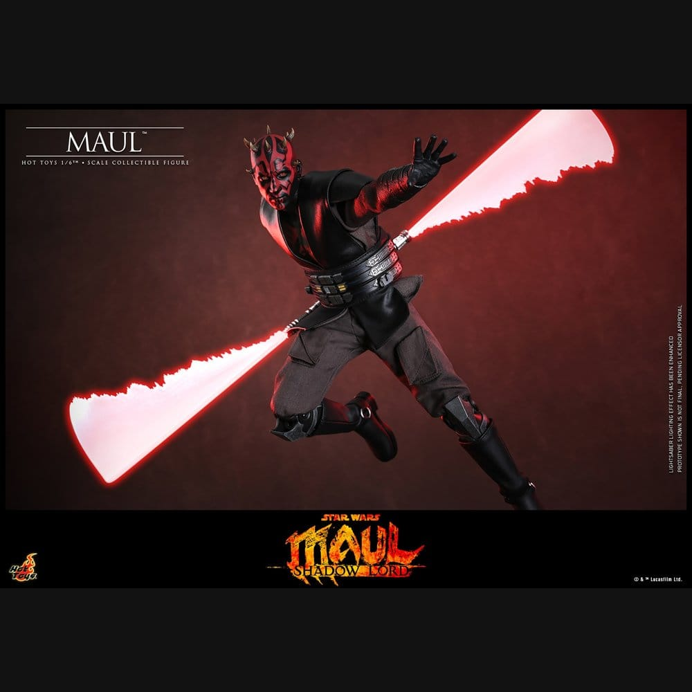 Hot Toys Star Wars: Maul Shadow Lord - Maul Masterpiece 1/6 Actionfigur