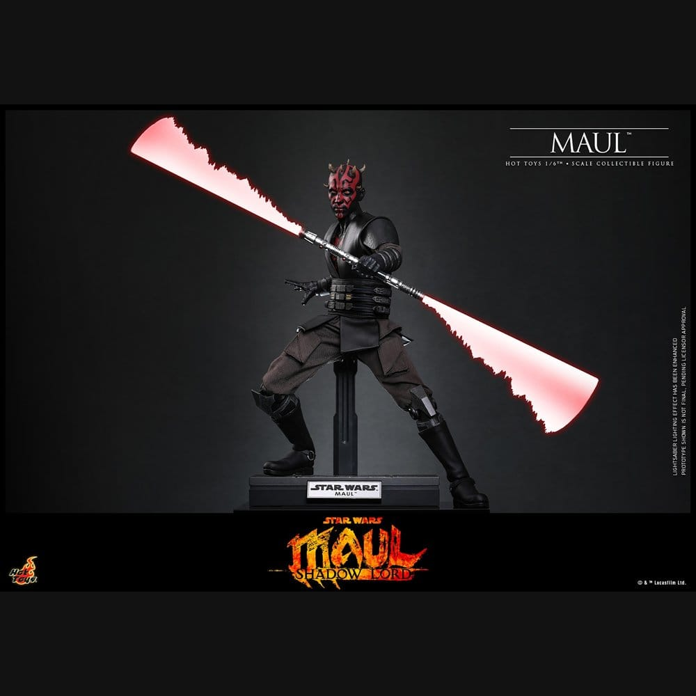 Hot Toys Star Wars: Maul Shadow Lord - Maul Masterpiece 1/6 Actionfigur