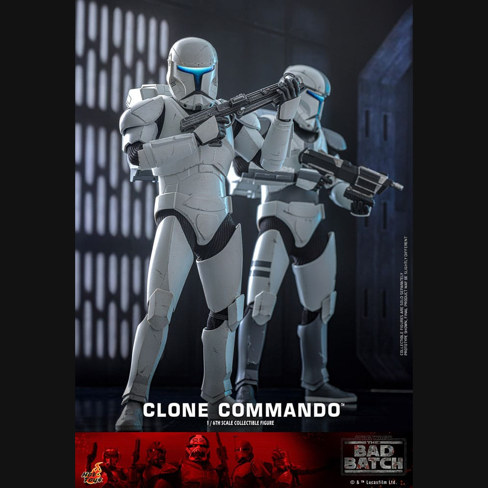 Hot Toys Star Wars: The Bad Batch - Clone Commando Masterpiece 1/6 Actionfigur