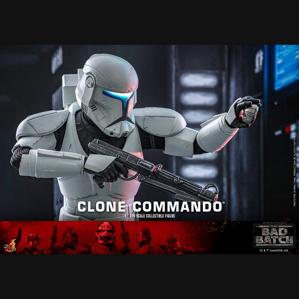 Hot Toys Star Wars: The Bad Batch - Clone Commando Masterpiece 1/6 Actionfigur
