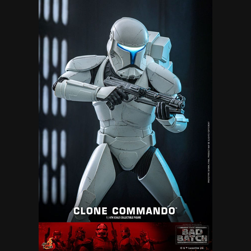 Hot Toys Star Wars: The Bad Batch - Clone Commando Masterpiece 1/6 Actionfigur