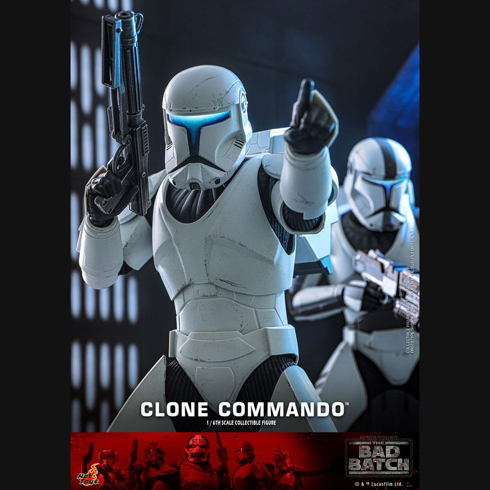Hot Toys Star Wars: The Bad Batch - Clone Commando Masterpiece 1/6 Actionfigur