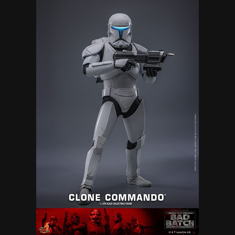 Hot Toys Star Wars: The Bad Batch - Clone Commando Masterpiece 1/6 Actionfigur