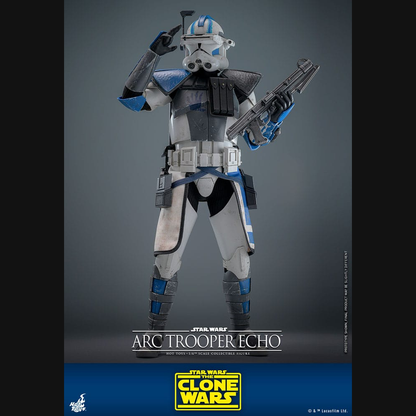 Hot Toys Star Wars: The Clone Wars - Arc Trooper Echo Masterpiece 1/6 Actionfigur