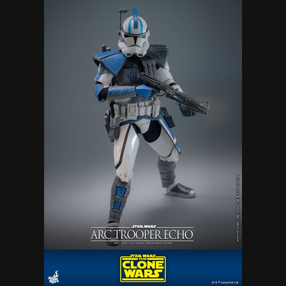 Hot Toys Star Wars: The Clone Wars - Arc Trooper Echo Masterpiece 1/6 Actionfigur