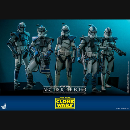 Hot Toys Star Wars: The Clone Wars - Arc Trooper Echo Masterpiece 1/6 Actionfigur