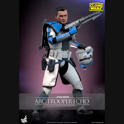 Hot Toys Star Wars: The Clone Wars - Arc Trooper Echo Masterpiece 1/6 Actionfigur