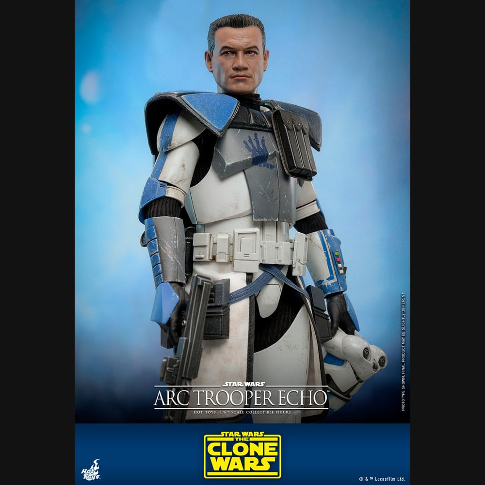 Hot Toys Star Wars: The Clone Wars - Arc Trooper Echo Masterpiece 1/6 Actionfigur