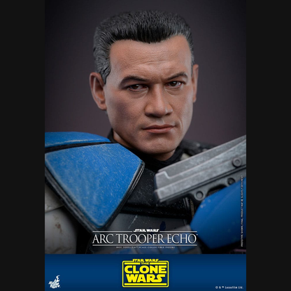 Hot Toys Star Wars: The Clone Wars - Arc Trooper Echo Masterpiece 1/6 Actionfigur