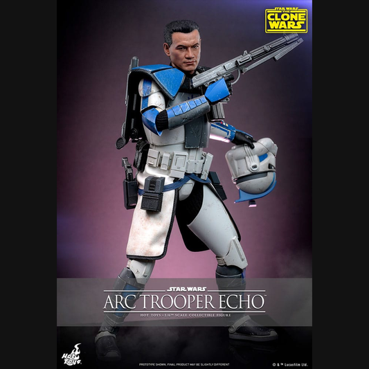 Hot Toys Star Wars: The Clone Wars - Arc Trooper Echo Masterpiece 1/6 Actionfigur