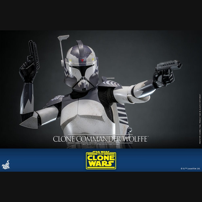 Hot Toys Star Wars: The Clone Wars - Clone Commander Wolffe Masterpiece 1/6 Actionfigur