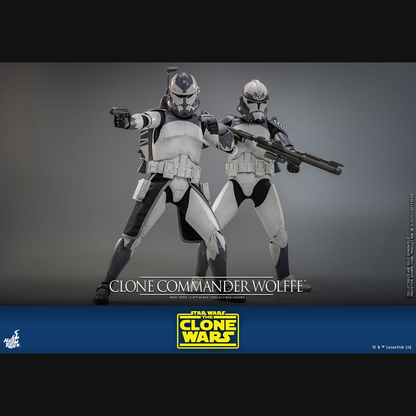 Hot Toys Star Wars: The Clone Wars - Clone Commander Wolffe Masterpiece 1/6 Actionfigur