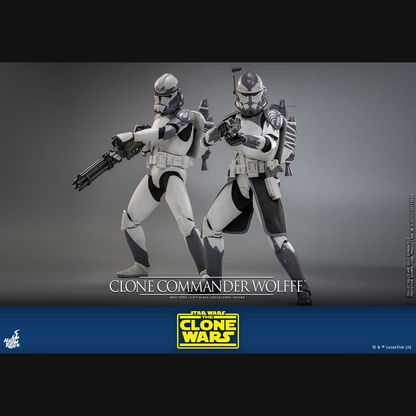 Hot Toys Star Wars: The Clone Wars - Clone Commander Wolffe Masterpiece 1/6 Actionfigur