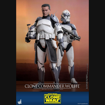 Hot Toys Star Wars: The Clone Wars - Clone Commander Wolffe Masterpiece 1/6 Actionfigur