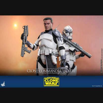 Hot Toys Star Wars: The Clone Wars - Clone Commander Wolffe Masterpiece 1/6 Actionfigur