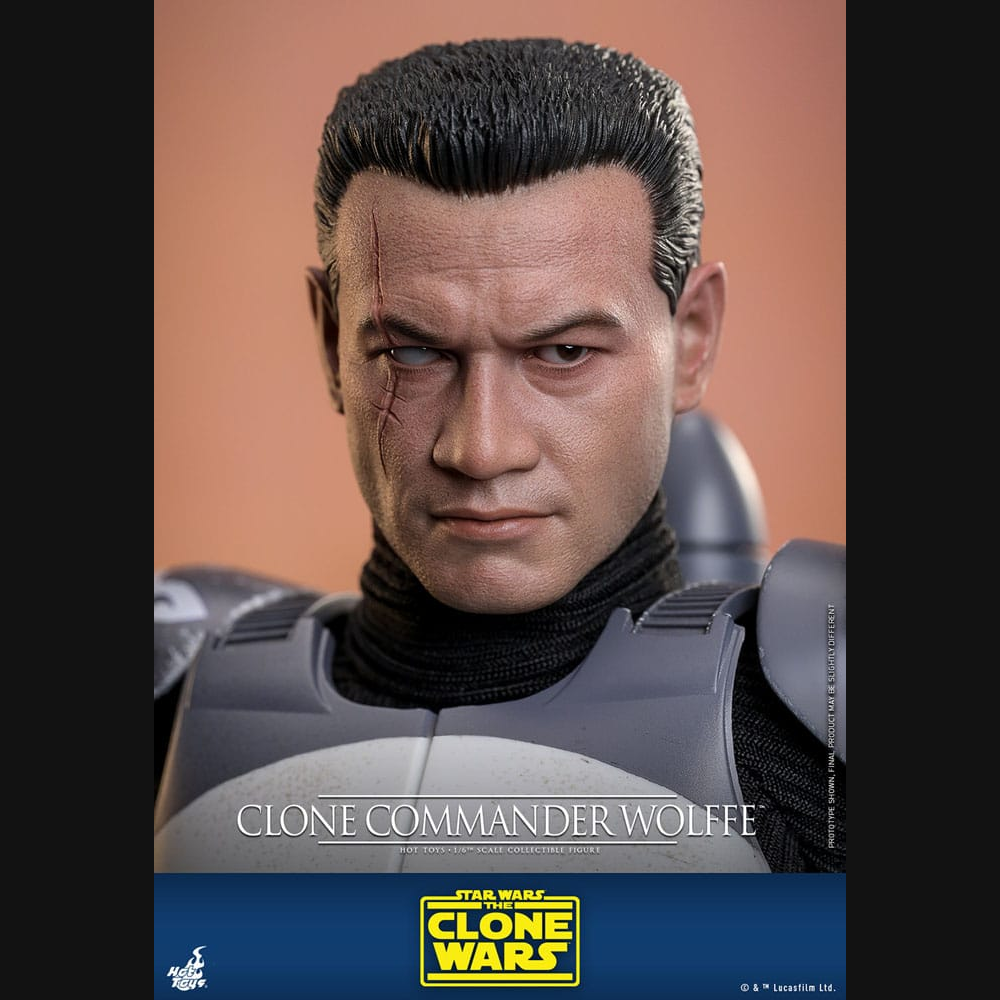 Hot Toys Star Wars: The Clone Wars - Clone Commander Wolffe Masterpiece 1/6 Actionfigur