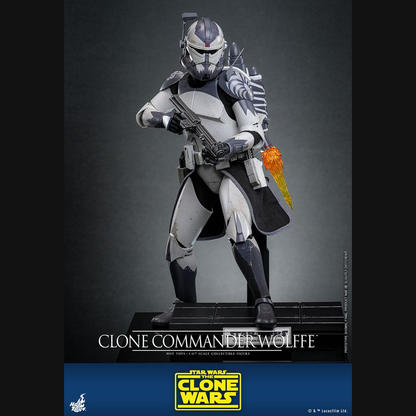 Hot Toys Star Wars: The Clone Wars - Clone Commander Wolffe Masterpiece 1/6 Actionfigur