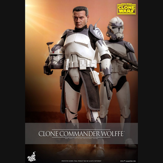 Hot Toys Star Wars: The Clone Wars - Clone Commander Wolffe Masterpiece 1/6 Actionfigur
