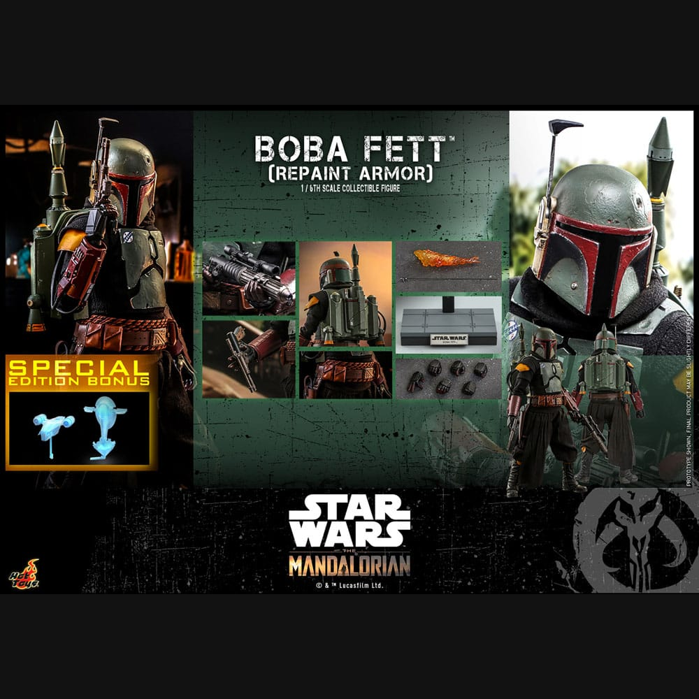Hot Toys Star Wars: The Mandalorian - Boba Fett (Repaint Armor) Special Edition 1/6 Actionfigur