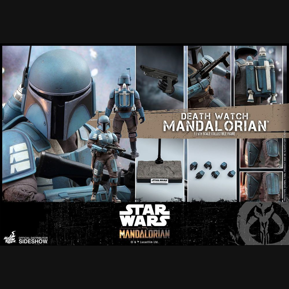 Hot Toys Star Wars: The Mandalorian - Death Watch Mandalorian Masterpiece 1/6 Actionfigur