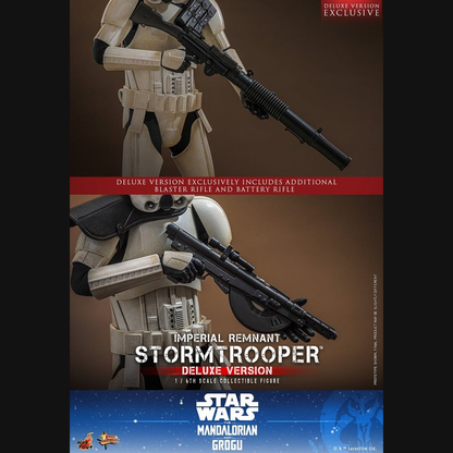 Hot Toys Star Wars: The Mandalorian & Grogu - Imperial Remnant Stormtrooper (Deluxe) Masterpiece 1/6 Actionfigur