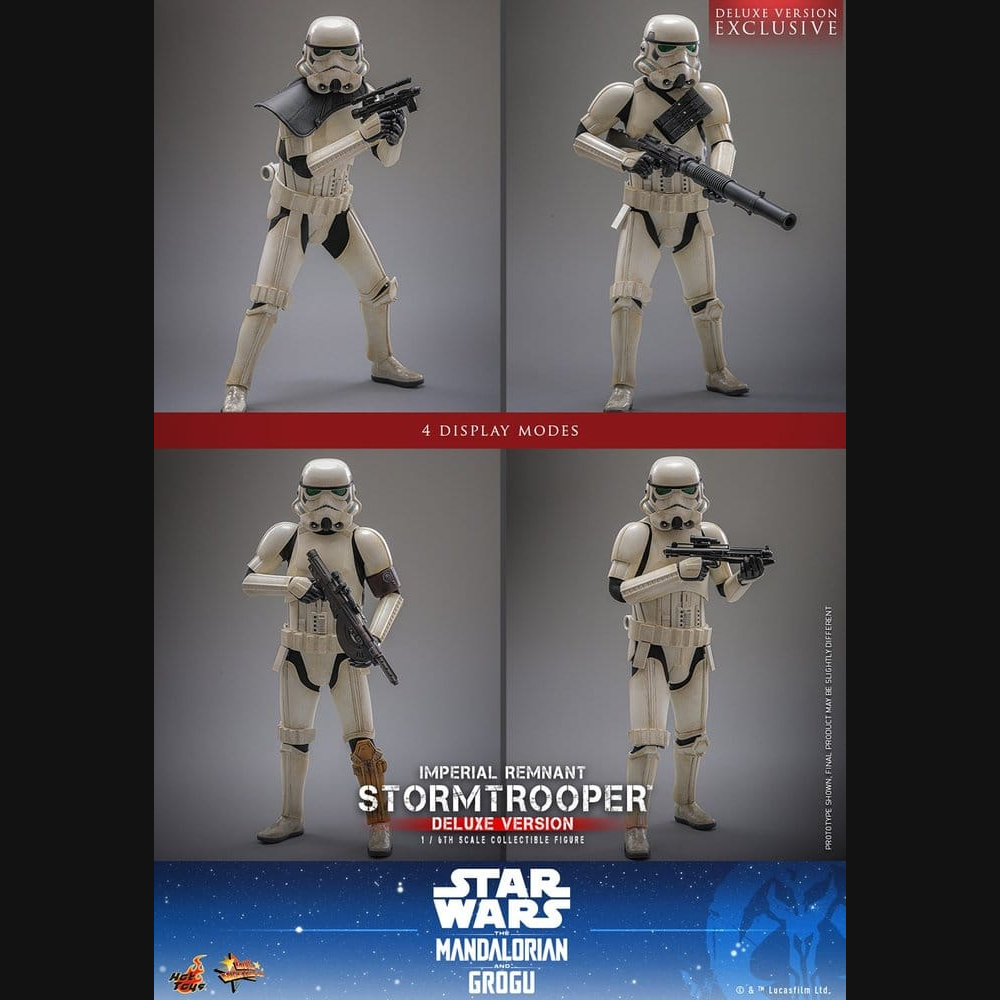 Hot Toys Star Wars: The Mandalorian & Grogu - Imperial Remnant Stormtrooper (Deluxe) Masterpiece 1/6 Actionfigur