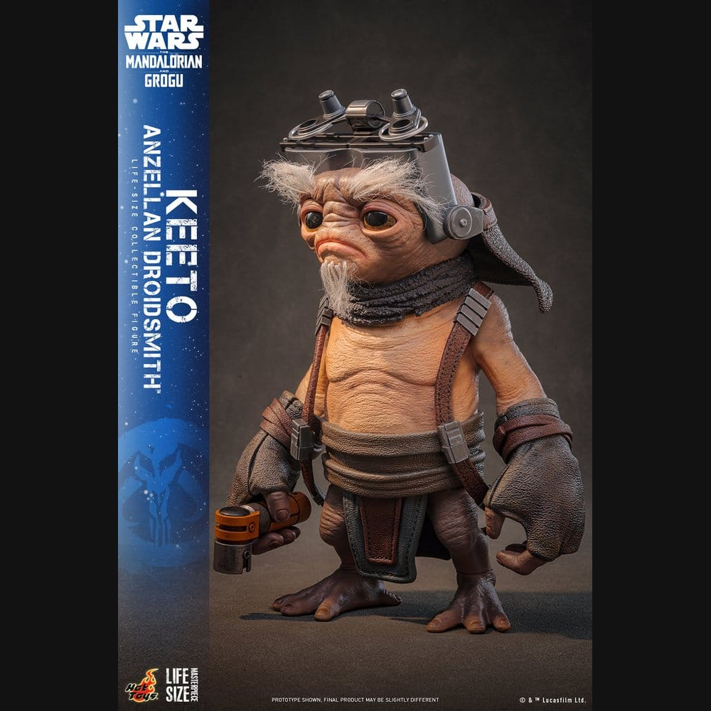 Hot Toys Star Wars: The Mandalorian & Grogu - Keeto (Droidenschmied) Masterpiece Life-Size Actionfigur