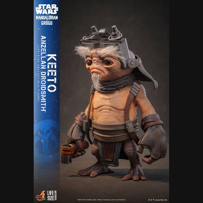 Hot Toys Star Wars: The Mandalorian & Grogu - Keeto (Droidenschmied) Masterpiece Life-Size Actionfigur