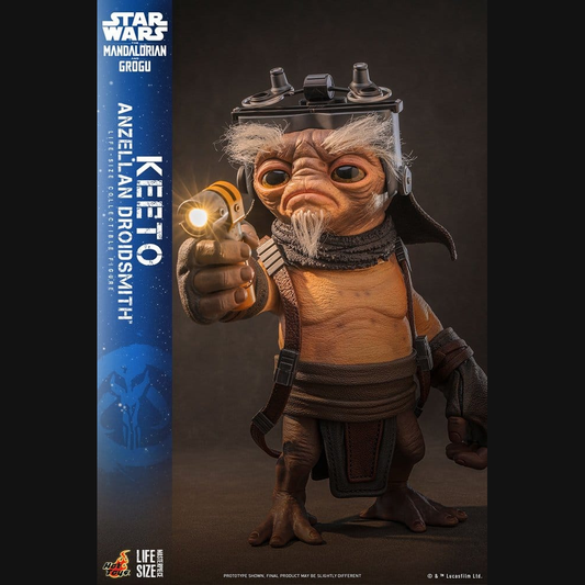 Hot Toys Star Wars: The Mandalorian & Grogu - Keeto (Droidenschmied) Masterpiece Life-Size Actionfigur