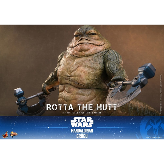 Hot Toys Star Wars: The Mandalorian & Grogu - Rotta The Hutt Masterpiece 1/6 Actionfigur