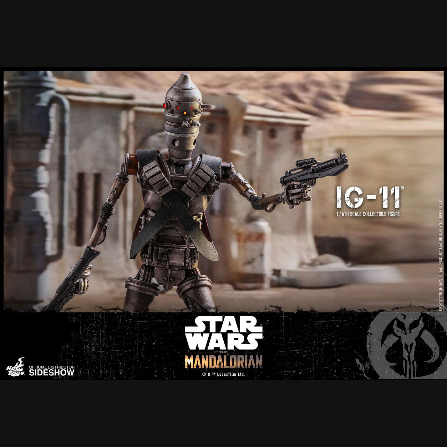 Hot Toys Star Wars: The Mandalorian - IG-11 Masterpiece 1/16 Actionfigur