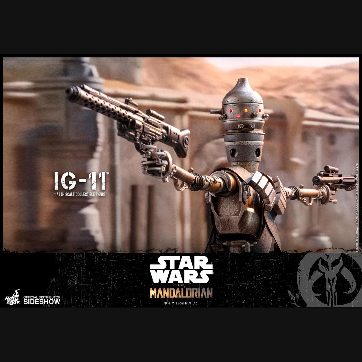 Hot Toys Star Wars: The Mandalorian - IG-11 Masterpiece 1/6 Actionfigur