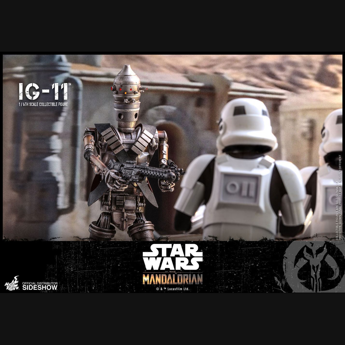 Hot Toys Star Wars: The Mandalorian - IG-11 Masterpiece 1/6 Actionfigur