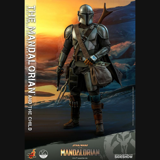 Hot Toys Star Wars: The Mandalorian - The Mandalorian & The Child 1/4 Actionfiguren Doppelpack